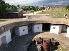 07 Giddy House, The Victoria and Albert Battery, with Fort Charles beyond Port Royal Kingston Jamaica